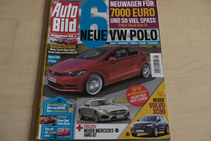Deckblatt Auto Bild (35/2014)